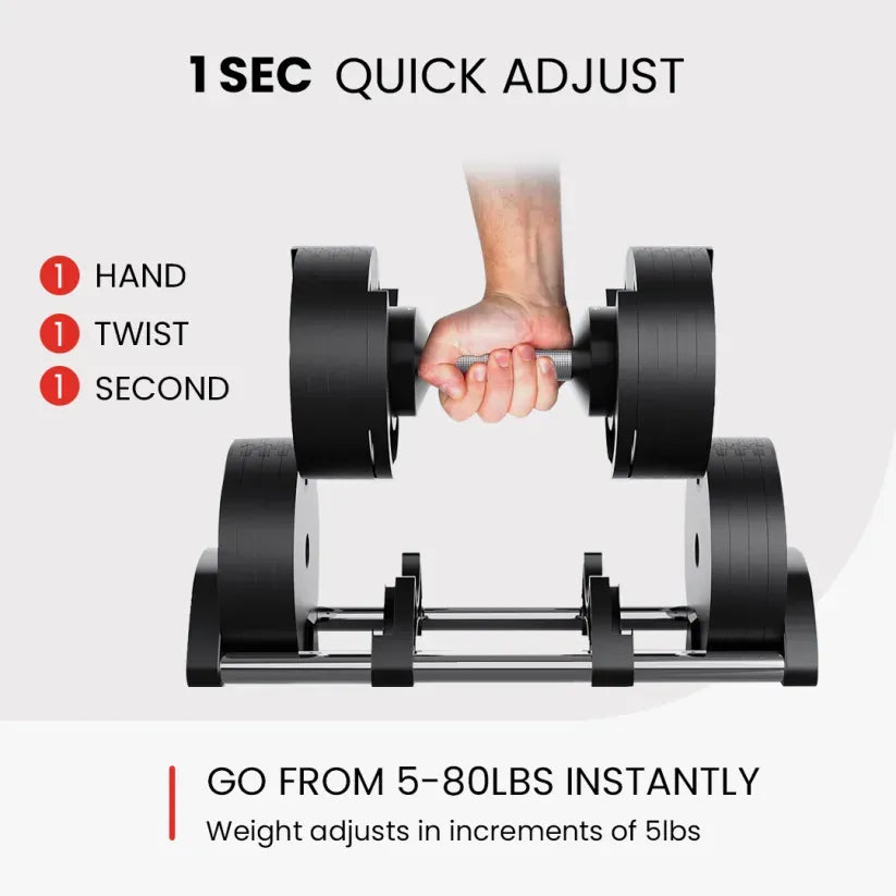 Multifunctional adjustable dumbbell